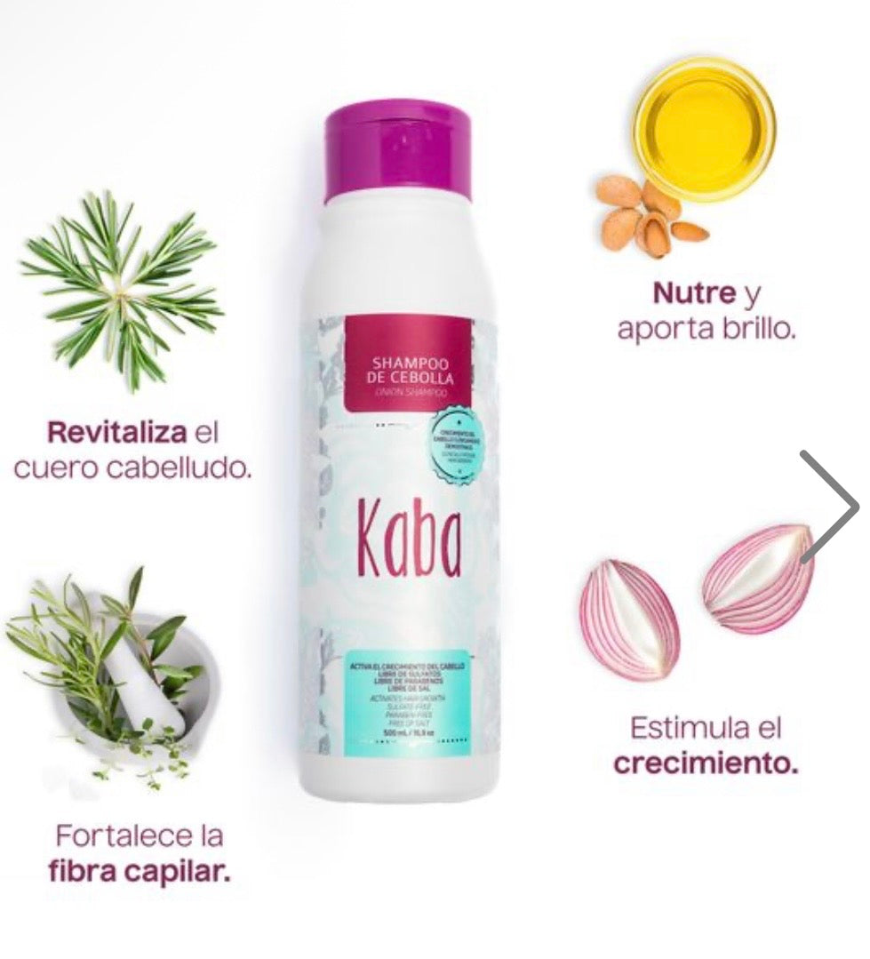 Shampoo cebolla kaba