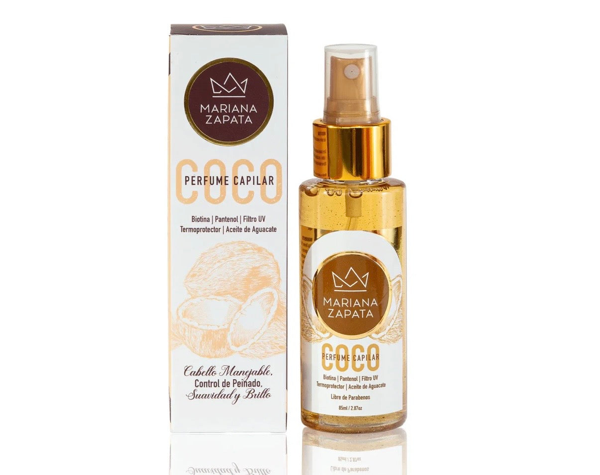 Perfume capilar coco Mariana Zapata