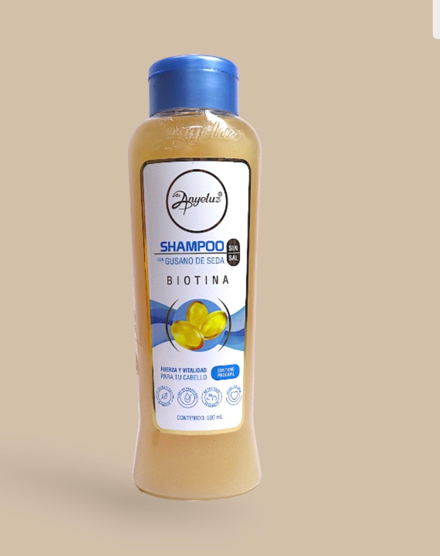 Shampoo gusano de seda anyeluz
